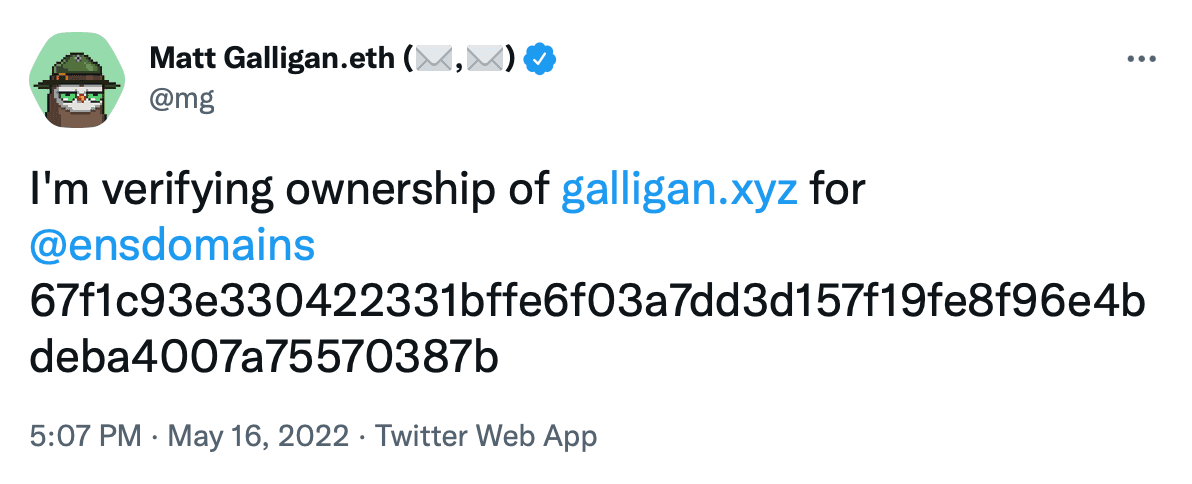 Twitter claim